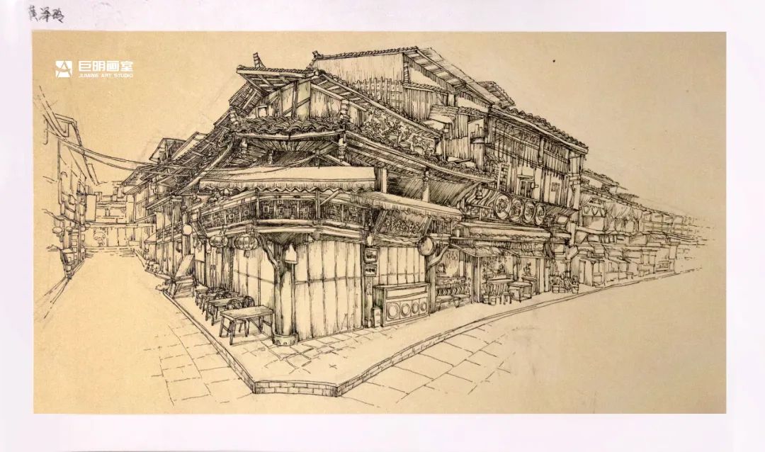 與山河擁抱，與藝術(shù)相遇丨2024屆重慶巨明畫室秋季寫生作品展-速寫篇