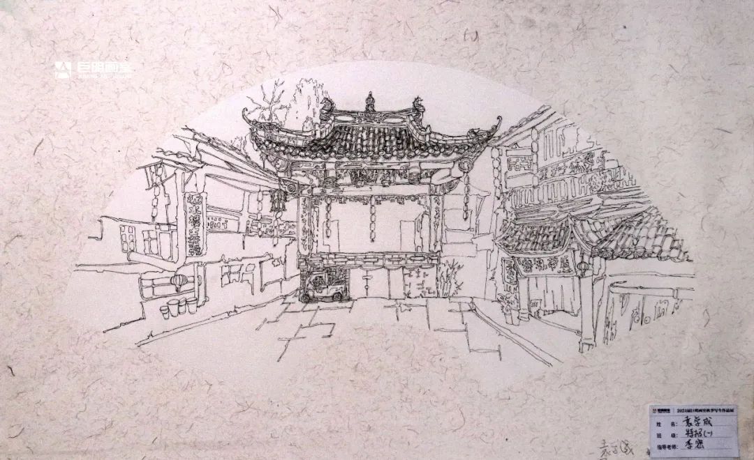 與山河擁抱，與藝術(shù)相遇丨2024屆重慶巨明畫室秋季寫生作品展-速寫篇