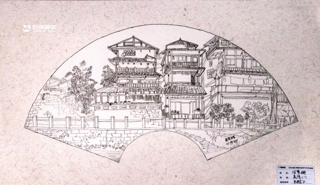 與山河擁抱，與藝術(shù)相遇丨2024屆重慶巨明畫室秋季寫生作品展-速寫篇