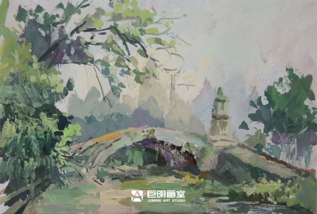 水墨上里·繪夢青春丨重慶巨明畫室2025屆寫生作品展之色彩篇