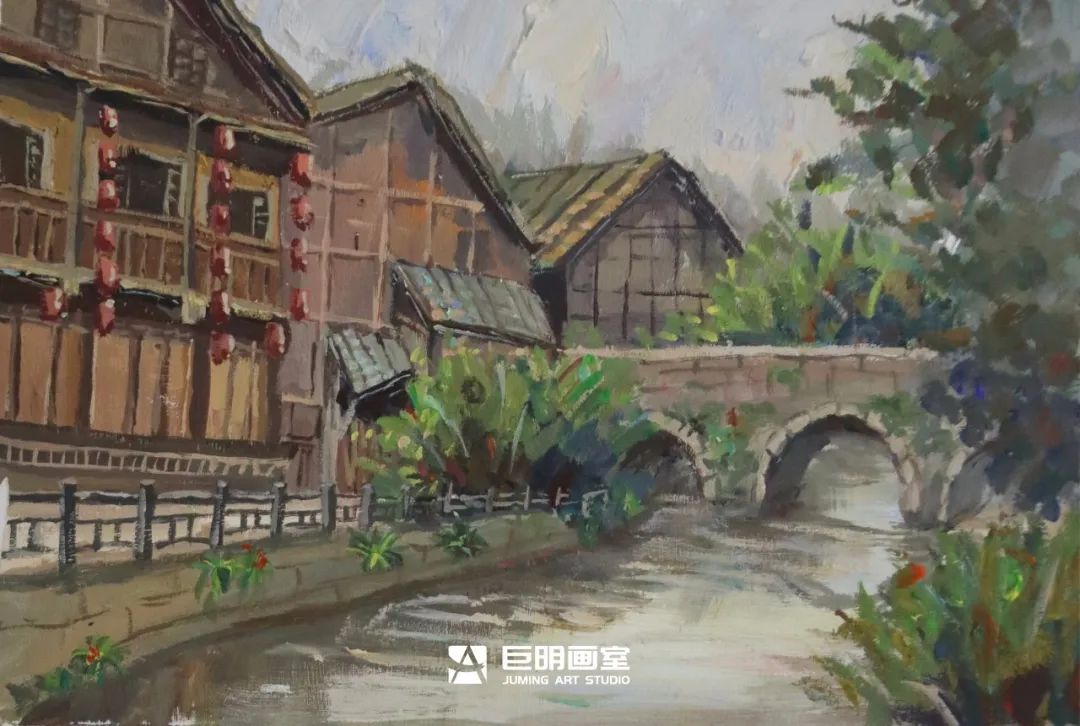 水墨上里·繪夢青春丨重慶巨明畫室2025屆寫生作品展之色彩篇