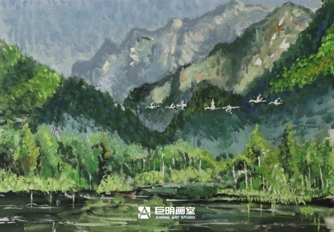 水墨上里·繪夢青春丨重慶巨明畫室2025屆寫生作品展之色彩篇