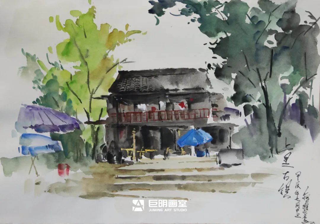 水墨上里·繪夢青春丨重慶巨明畫室2025屆寫生作品展之色彩篇